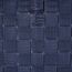 Whitmor Woven Strap Storage Baskets S/3-Navy Aufbewahrungskörbe mit gewebtem Riemen, S/3, Marineblau, Metall, Polypropylen (PP), Navy, 3