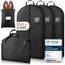 Bruce.® 3x Kleidersack Kurz 100x60cm inkl. 1x Schuhbeutel – Atmungsaktive Kleiderhülle für Anzug, Jacke & Hemd – 120 GSM Materialstärke – Anzugtasche für Reisen & Aufbewahrung - Kleidersäcke herren