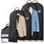 Bruce.® 4x Kleidersack Kurz - 2x 100x60 cm & 2x 120x60 cm – Atmungsaktive Kleiderhülle für Anzug, Jacke & Hemd – 120 GSM Materialstärke – Anzugtasche für Reisen & Aufbewahrung - Kleidersäcke herren