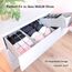 SIMPLE JOY® MALM Organizer für ikea Kommode; DAS ORIGINAL; passgenau; Stabiler Boden; Schubladen Ordnungssystem für BH, Tshirts, Socken, Unterwäsche, Wickelbedarf; 3er Set