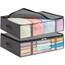 Lifewit 2 Stück 40L Unterbett Aufbewahrungsbox, Faltbare Unterbettkommode Aufbewahrungstasche Storage Boxes mit Deckel, Unterbett Aufbewahrung für Kleider Unterbett Kleiderschrank, Grau