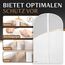 Bruce.® 6x Kleidersack Transparent 100×60 cm – Atmungsaktive Kleiderhüllen aus PEVA für Anzug, Mantel, Kleid & Jacke – Für Reise & Aufbewahrung - Kleidersäcke herren