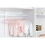 ManGotree Baby-Kleiderbügel aus Samt, Kleinkind-Kinderbügel mit Drehbarem Haken, Gekerbtes Schulter Design für Kinder und Kinderkleidung (30 Stück, Hellrosa)