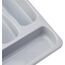 CURVER Besteckkasten für Küchenschublade, 33 x 20 x 6 cm, Grau