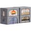 Lifewit 25L Aufbewahrungsbox mit Deckel, Kleidung Aufbewahrung, Faltbare Kleideraufbewahrung mit Metallrahmen, Stoffbox mit Griffen & Fenster, Aufbewahrung Kleiderschrank, 4er Set, Hellgrau