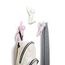 Umbra Buddy Haken – Dekorative Wandhaken Garderobe für Jacken, Schals, Taschen, Rucksäcke, Handtücher und Mehr, 3er-Set, Pink sortiert