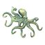 Hampton Nautical Antique Bronze Cast Iron Octopus Hook 11 Inch - Decorative Hook - Sealife Metal Wall Hook