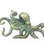 Hampton Nautical Antique Bronze Cast Iron Octopus Hook 11 Inch - Decorative Hook - Sealife Metal Wall Hook