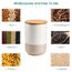 vancasso Vorratsdosen Keramik mit Luftdichten Deckel, Vorratsbehälter 2200 ml/ 1120 ml/ 550 ml, Dauerhaft Küchen Aufbewahrung Dosen für Kaffee, Zucker, Tee, Müsli, Mehl, Gewürze, Beige