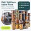 uandu Vorratsdosen mit Deckel luftdicht – 24er Vorratsbehälter Set BPA Frei, Aufbewahrungsdosen Küche für Müsli, Mehl & Zucker, Mit Etiketten