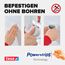 tesa Powerstrips Large - Doppelseitige Klebestreifen zur Montage von Gegenständen auf glatten Oberflächen - Bis zu 2 kg Halteleistung - 10er Pack Powerstrips