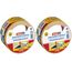 tesa Doppelseitiges Klebeband Universal - Vielseitiges Klebeband für Verpackungen, Deko und Teppiche oder zum Basteln - 10 m x 50 mm (Packung mit 2)