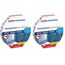 tesa Powerbond MIRROR - Doppelseitiges Montageband zur Fixierung von Spiegeln - Feuchtigkeitsbeständiges Klebeband für Bad und Dusche - 5 m x 19 mm (Packung mit 2)