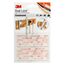 3M Dual Lock SJ3560, wiederlösbares Befestigungssystem - transluzentes Erscheinungsbild (Glas, Acrylglas (PMMA), Polycarbonat) - 19mm x 10cm, Transluzent, Dicke: 5.7mm (1-er Pack)