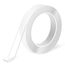 SANLI TAPE Doppelseitiges Klebeband Extra Stark Transparent Nano Tape AblöSbar Spurloses Klebestreifen Wiederverwendbares Double Sided Tape FüR Teppich, Foto Wand, KüChe, Zuhause, Auto