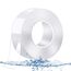 Drenky Doppelseitiges Klebeband Extra Stark,Klebeband Doppelseitig Wasserdichtes Transparent Tape Wiederverwendbar 5m×3cm für Teppiche, Bilderrahmen und Kissen