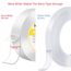 600 cm*40 mm Nano Klebeband, Doppelseitiges Klebeband Extra Stark Magisch Transparent Ablösbar Klebestreifen Spurloses Waschbares für Teppich