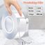 HEEYoo Doppelseitiges Klebeband Extra Stark Nano Tape Wasserfest Ablösbar Non-Marking Transparent Teppich Klebeband 1 Rolle*3 m