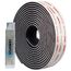 CANOPUS Dual Lock SJ3550 Extra Stark (25,4mm x 1m) wasserdicht Klebeband Schwarz, Selbstklebender flexibler