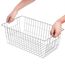 SANNO Gefrierkörbe, Bauernhaus-Organizer, Draht-Metall-Aufbewahrungsbehälter, großer Organizer, langlebiger Metallkorb, Speisekammer, Organizer für Küchenschränke, Gefrierschrank, Zuhause, 3er-Set