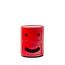 Kartell Componibili Container lächelnd, Kunststoff, Rot, 32 x 32 x 40 cm
