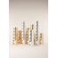 Kartell Componibili, 2 Elements, Gold, Runde Basis
