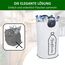 COTTARA® Original Pfandflaschen Sammelbehälter – Flaschensammler Leergut Behälter aus wasserabweisendem Material für Küche – Idealer Pfandbehälter zur Flaschenaufbewahrung – weiß 70L