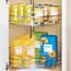 iDesign 62630EU Lazy Susan Schrank-Behälter 1/4, Durchsichtig, Farblos