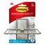 Command BATH34-SN-ES Soap Dish, Satin Nickel, 1-Soap Dish, 2-Medium Water-Resistant Strips by Command
