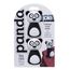 Joie MSC International 38160 Panda Bag Clips, Black/White, plastik, schwarz/weiß