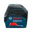 Bosch Professional Kreuzlinienlaser GCL 2-15 mit Halterung, 3x AA Batterien, Zieltafel, Schutztasche, Einlage für L-BOXX, Karton (Arbeitsbereich: 15m)