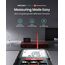 120M Laser Entfernungsmesser, MiLESEEY Lasermessgerät mit Elektronischer Neigungssensor, ±2mm Genauigkeit, Pythagoras, Fläche und Volumen, Hintergrundbeleuchtetes 2" LCD, Batterie enthalten