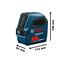 Bosch Professional Linienlaser GLL 2-10 (roter Laser, Arbeitsbereich: bis 10 m, 3x AA-Batterie, Tasche)