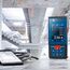 Bosch Professional Laser-Entfernungsmesser GLM 100-25 C (integrierte Kamera, Reichweite: bis zu 100 m, robust, IP54, ± 1,5 mm*, 3X AA-Batterie, Schlaufe, Tasche)