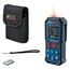 Bosch Professional Laser-Entfernungsmesser GLM 50-22 (Reichweite: bis zu 50 m, robust, IP65, ± 1,5 mm*, 2X AA-Batterie, Schlaufe, Tasche)