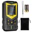 OLUFEY Lasermessung, 120 m Laser-Entfernungsmesser, tragbares digitales Messwerkzeug, IP54 Entfernungsmesser mit Wasserwaage und LCD-Display mit Hintergrundbeleuchtung