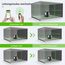 Huepar 16 Linien-selbstnivellierendes Laserniveau 4 x 360 ° mit LCD-Bildschirm, 4D Bluetooth Grüner Strahl Laserwerkzeug, Horizontal/Vertikal Laser -Fernbedienung & Hartschalenkoffer S04CG-C