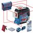 Bosch Professional Linienlaser GLL 3-80 C (m. App-Funktion, roter Laser, Innenbereich, max. Arbeitsbereich: 30 m, 4x AA Batterie, Tasche, in Karton)