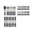 Bosch 31 tlg. Schrauberbit Set (Impact Control, Pick and Click, Professional Zubehör Schlagschrauber)