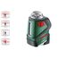 Bosch Home and Garden Kreuzlinienlaser PLL 360 Set (Stativ, Halterung, 4x AA-Batterien, Schutzasche, Arbeitsbereich 20 m, Messgenauigkeit ± 0,4 mm/m), 603663001, Schwarz, Grün