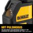 DEWALT Kreuzlinien-Laser (selbstnivellierend, horizontale und vertikale Laserlinien, Laserfarbe Rot, Laserklasse 2, 2-Tasten-Bedienung, inkl. Wandhalterung, Batterien und Koffer) DW088K