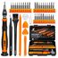JOREST 40Pcs Feinmechaniker Schraubendreher Set, Mini Werkzeug Set mit Torx T5 T6 T8 T9 T10 T20, usw, Reparatur Kit für iphone, ipad, Switch, PS4, Xbox, Laptop, Macbook, Computer, Brille, Uhren, usw