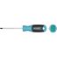 HAZET Schraubendreher 811T/6, 6-teiliges Set mit Innen TORX Profil, rutschfester 3-Komponenten-Griff, Rundklinge, SW T10-T30