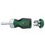 Bosch Stubby Ratschenschraubendreher mit Bit Magazin, 6-teilig (kompakter Ratschenschraubendreher mit hohem Drehmoment; 6 Bits im intergrierten Bitmagazin; ergonomisch; magnetischer Bithalter)