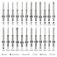Hama Feinmechaniker Schraubendreher Set Mini (u.a. Kreuzschlitz, Schlitz, Torx Reparatur-Set magnetisch für Brille, Uhr, Laptop, Tablet, Handy, Kamera, Modellbau) Screwdriver, Werkzeugset 25-teilig