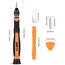 JOREST 24Pcs Feinmechaniker Schraubendreher Set, Mini Werkzeug Kit mit Torx T1 T2 T3 T5 T6 T8 T9 T15, Triwing Y00, Stern P2/P5, Phillips PH00, -1.5/2.0, usw, für PS4, Switch,Laptop, PC, Brillen, Uhren