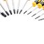 CCLIFE Torx Schraubendreher Set TX magnetisch T6-T40, 11 Stück mit Sternlochbohrung