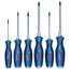 Bosch Professional Schraubendreher Set 6 tlg. (Kreuz- und Schlitzschraubenzieher, inkl. 1x PH 125mm, 1x PH 100mm, 1x SL6.5 125mm, 1x SL5.5 100mm, 1x SL4.5 100mm, 1x SL3.5 75mm)