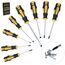 CCLIFE Schraubendreher Set 8tlg Magnetischer Schraubenzieher Satz mit Schlitz, Pozidriv und Kreuzschlitz CR-V Schraubendrehersatz mit Koffer