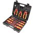 CCLIFE 11 tlg VDE Isolierter Schraubendreher Schraubenzieher Zange Set 1000V mit Spannungsprüfer Schlitz Philips